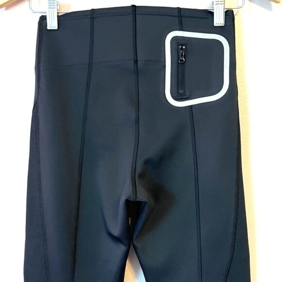 Adidas by Stella McCartney Knitmix Flare Leggings Streetwear Gym Black Small - Picture 6 of 9